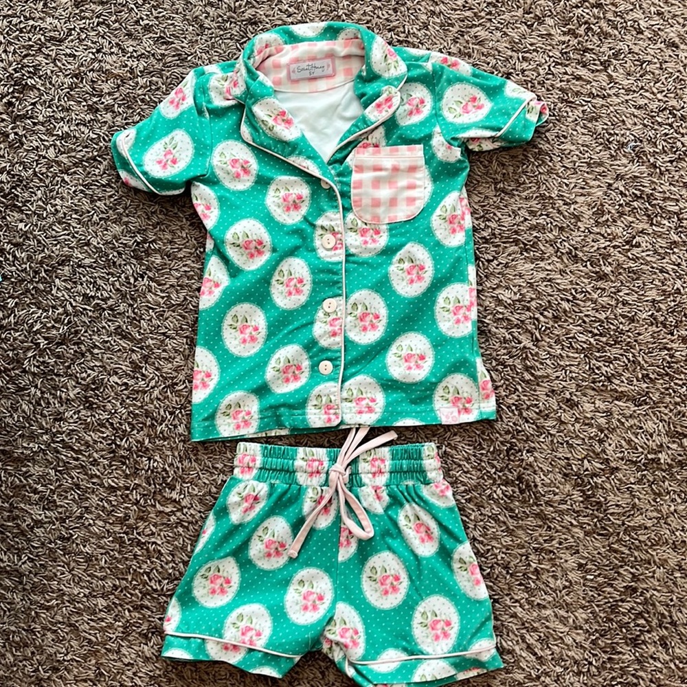 SweetHoney Girls Pajama Set - 5Y